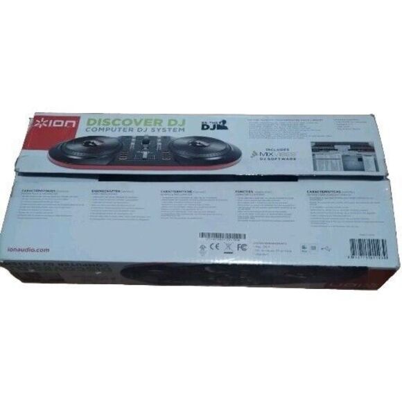 Ion Discover Computer DJ System Mixer Scratching USB Windows XP Vista MAC OS X - Picture 3 of 16